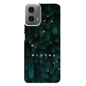 Новогодние, Праздничные Чехлы для Motorola MOTO G34 - 2024 год (Winter)