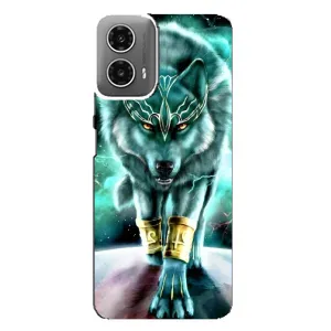 Защитные чехлы для МОТО Джи 34 (AlphaPrint) (ХИТ продаж) ВОЛК