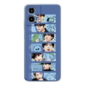 Чохли BTS для Motorola Moto G35 (AlphaPrint)