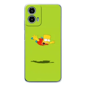 Чехол с принтом «Барт Симпсон» для Motorola Moto G35