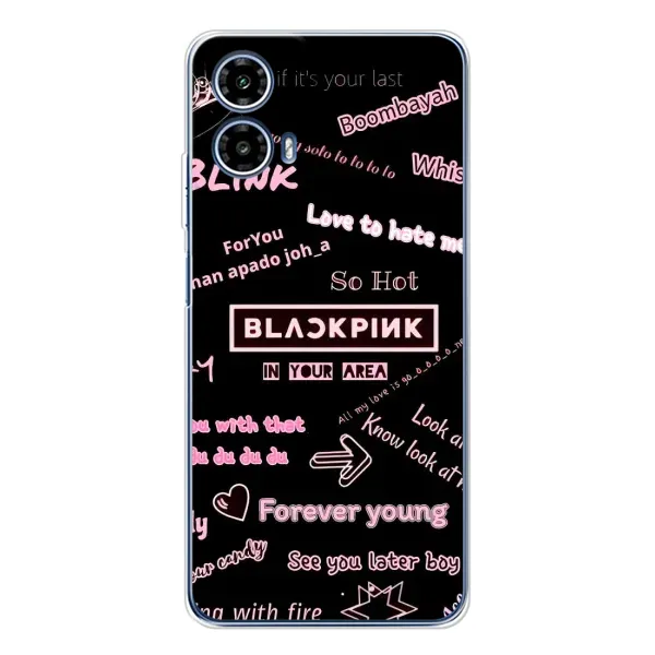 Чохол з принтом «BLACKPINK» для Motorola Moto G35