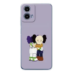 Чохли для Motorola Moto G35 - Bearbrick Louis Vuitton (PREMIUMPrint) (Дружба Беарбрік)