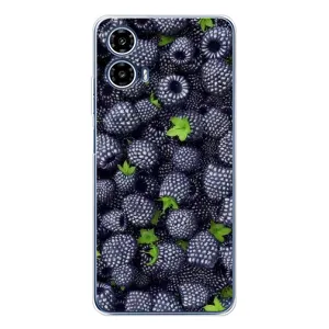 Чохли з фруктами для Motorola Moto G35 (VPrint) (Ожина)