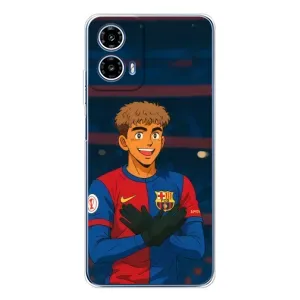 Чохол з принтом «Футболіст Ямаль» для Motorola Moto G35