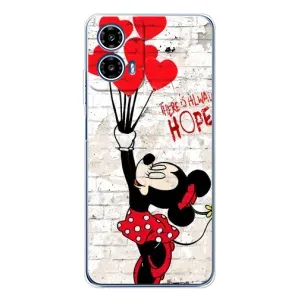 Чохол Disney Mouse Motorola Moto G35 (PREMIUMPrint) (Heart Minni)