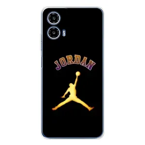 Чехлы для Motorola Moto G35 - с картинкой JORDAN (AlphaPrint) (Jordan Gold)