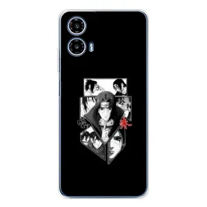 Чехол с принтом «коллаж Итачи» для Motorola Moto G35