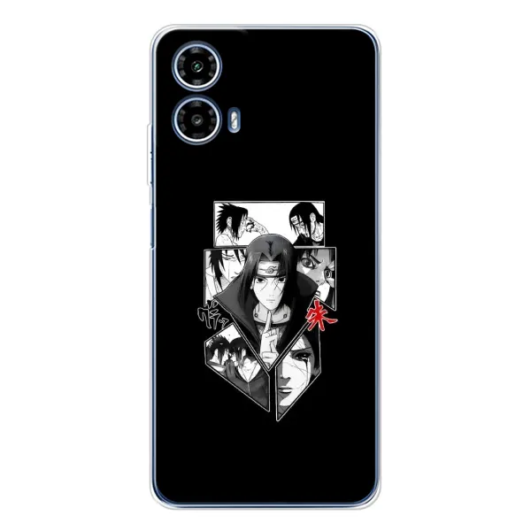 Чехол с принтом «коллаж Итачи» для Motorola Moto G35