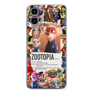 Чохол Зоотрополіс на Motorola Moto G35 (Постер Зоотрополіс)