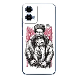 Чохли для Motorola Moto G35 с принтом Тараса Шевченко (AlphaPrint)