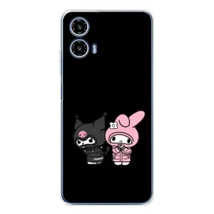Чохол з кроликом Куромі на Motorola Moto G35 (Куромі і Мелоді)