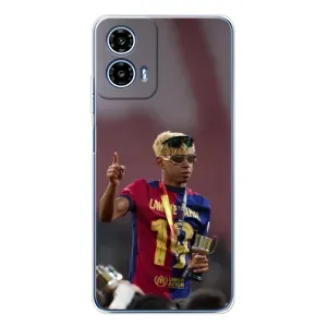 Чохол з принтом «Lamine Yamal» для Motorola Moto G35