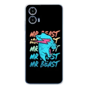 Чохол з принтом «logo Mr beast» для Motorola Moto G35