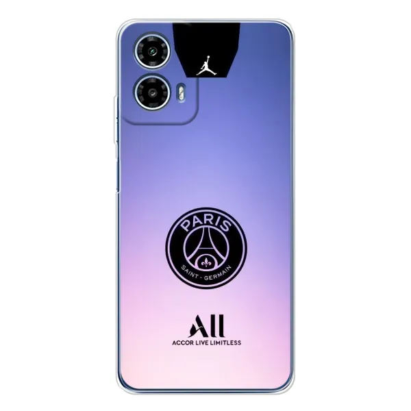 Чехол с принтом «лого PSG» для Motorola Moto G35 Чехол с принтом «лого PSG» для Motorola Moto G35