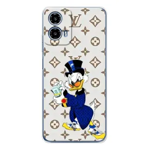 Чехли для Motorola Moto G35 - Скрудж МакДак Louis Vuitton (PREMIUMPrint) (Макдак на стилі)