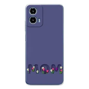Чехлы для мамы на Motorola Moto G35 (Мама в цветах)