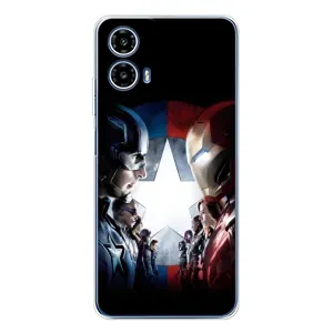 Чехол с принтом «Марвел стайл» для Motorola Moto G35