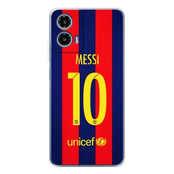 Чехол с принтом «Messi Barca 10» для Motorola Moto G35 Чехол с принтом «Messi Barca 10» для Motorola Moto G35