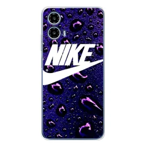 Чехол для Motorola Moto G35 - с принтом Найк (AlphaPrint) (Найк принт)