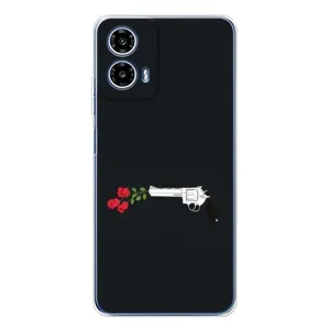 Чехлы (ART) Цветы на Motorola Moto G35 (VPrint)