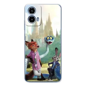 Чехол Зоотрополіс на Motorola Moto G35