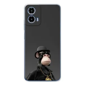 Чехлы с Обезьянами NFT для Motorola Moto G35 (AlphaPrint) (Обезьяна NFT)