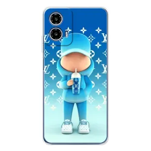 Крутые Чехлы Луи Виттон для Motorola Moto G35 (AlphaPrint) (Парень LV)