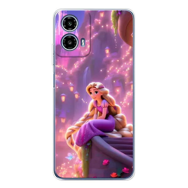 Чохол з принтом «Рапунцель у замку» для Motorola Moto G35 Чохол з принтом «Рапунцель у замку» для Motorola Moto G35