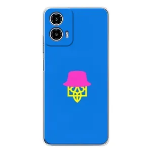 Чехол с принтом «Шапка на гербу» для Motorola Moto G35