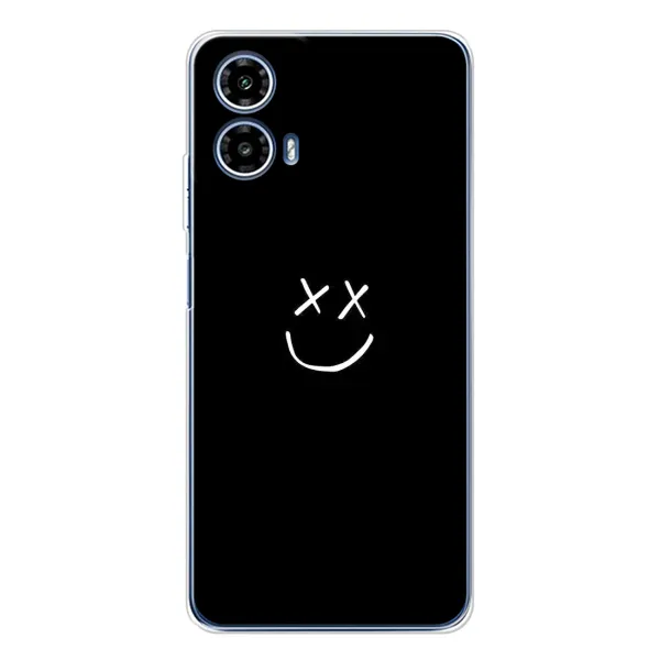 Чохол з принтом «Смайл» для Motorola Moto G35 Чохол з принтом «Смайл» для Motorola Moto G35