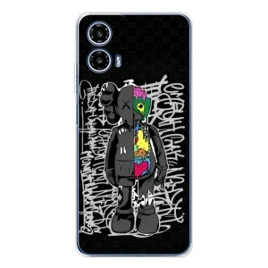 Чохли для Motorola Moto G35 - Bearbrick Louis Vuitton (PREMIUMPrint) (Стиль Bearbrick)
