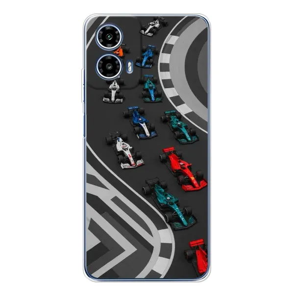 Чохол з принтом «Траса Ф1» для Motorola Moto G35 Чохол з принтом «Траса Ф1» для Motorola Moto G35