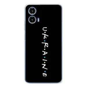 Чохол з принтом «UKRAINE» для Motorola Moto G35