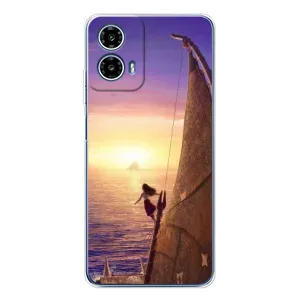 Чохол з мультфільмом Ваяна Motorola Moto G35 (Захід сонця Ваяна)