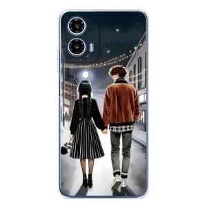 Чохол з дизайном Венздей 2 на Motorola Moto G35 (Венздей та Тайлер)