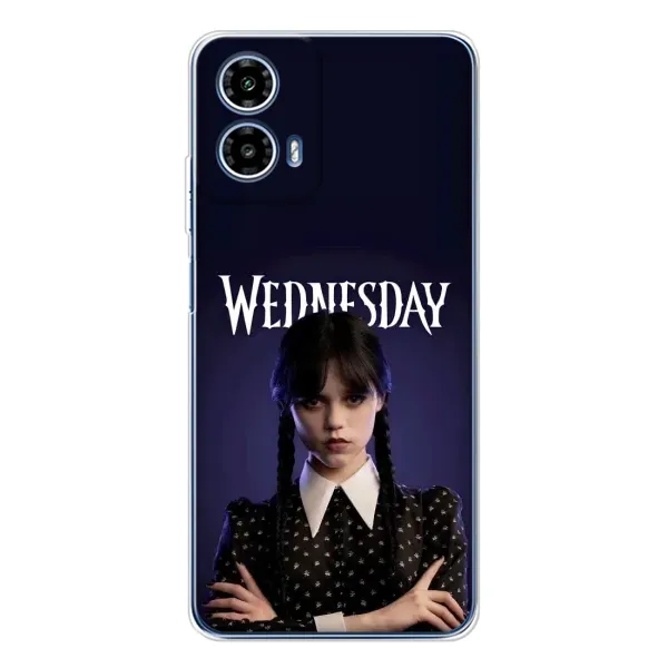 Чохол з принтом «Wednesday» для Motorola Moto G35 Чохол з принтом «Wednesday» для Motorola Moto G35