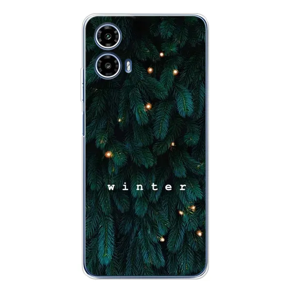 Чохол з принтом «Winter» для Motorola Moto G35