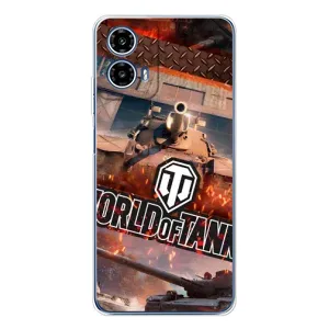 Чехол с принтом «World of Tanks» для Motorola Moto G35