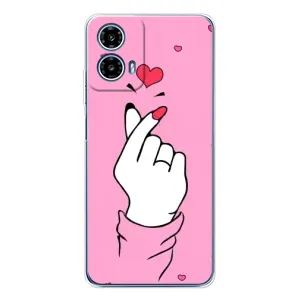 Чехол с принтом «Знак Love» для Motorola Moto G35