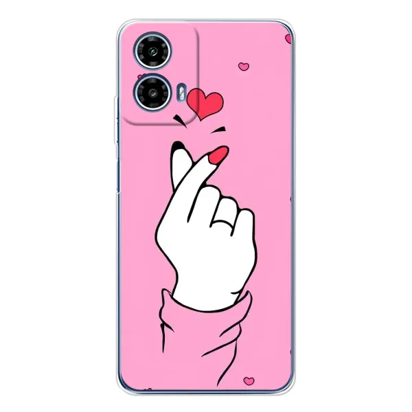 Чехол с принтом «Знак Love» для Motorola Moto G35 Чехол с принтом «Знак Love» для Motorola Moto G35