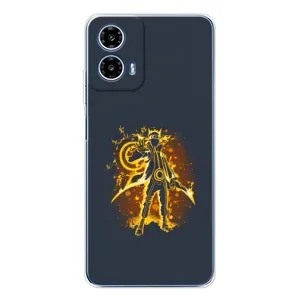 Чехол с принтом «золотой Наруто» для Motorola Moto G35