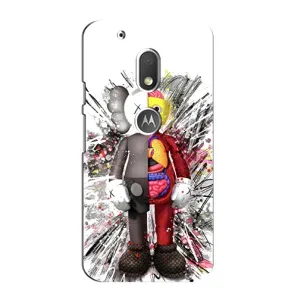 Чохли для Motorola MOTO G4 Play - Bearbrick Louis Vuitton (PREMIUMPrint) (Беарбрік)