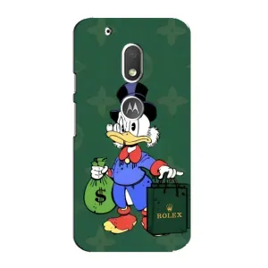 Чехли для Motorola MOTO G4 Play - Скрудж МакДак Louis Vuitton (PREMIUMPrint) (Богата Утка)