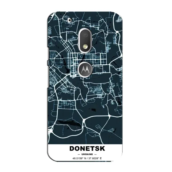 Чехол с принтом «Донецк» для Motorola MOTO G4 Play Чехол с принтом «Донецк» для Motorola MOTO G4 Play