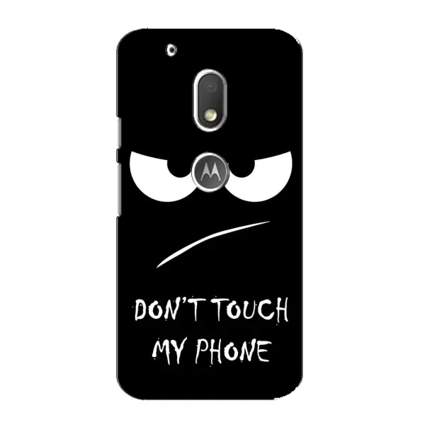 Чехол с принтом «Dont Touch» для Motorola MOTO G4 Play Чехол с принтом «Dont Touch» для Motorola MOTO G4 Play
