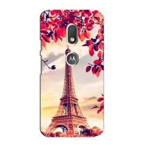 Чохол Ейфелева Вежа Motorola MOTO G4 Play - (AlphaPrint) (Ейфелева Вежа)