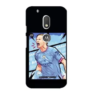 Чохли з футболістом Ерлінг Холанд для Motorola MOTO G4 Play (AlphaPrint) (гол Ерлінг Холанд)