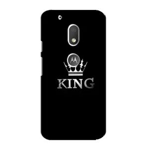 Чохол з Короною Моторола МОТО G4 Плей - (AlphaPrint) (KING)