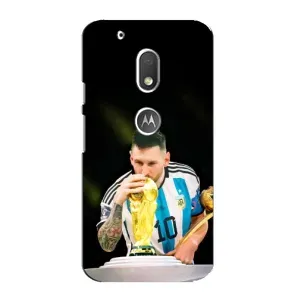 Чохли для Motorola MOTO G4 Play (Leo чемпіон) (AlphaPrint) (Кубок Мессі)