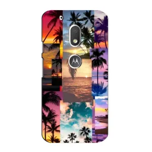 Силіконовий чохол з КАРТИНКАМИ літо для Motorola MOTO G4 Play (AlphaPrint) (Літня відпустка)